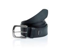 Ledergürtel MONTI "NASHVILLE", Herren, Gr. 140, schwarz (schwarz gg), Rindsleder, Gürtel Ledergürtel, 4,0 cm breit, Jeans-Casual, kürzbar r. 150 cm (54544618-140) schwarz gg