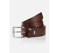 Ledergürtel MONTI "TUSTON", Herren, Gr. 125, braun, Rindsleder, Gürtel Ledergürtel, elegant, langlebig, glänzend (84766043-125) braun