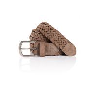Ledergürtel MONTI "VANCOUVER", Herren, Gr. 90, grau (taupe), Obermaterial: 100% Rindsleder, Gürtel Ledergürtel, Flecht-Optik, matt, weich, handgefertigt (16387741-90) taupe