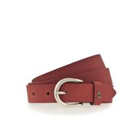Ledergürtel MUSTANG, Damen, Gr. 110, rot (350, rot), Rindsleder, casual,modisch,klassisch, Gürtel, Pull-Up-Leder mit Vintagecharakter, in schmaler Form, 2,5 cm (57089056-110) 350, rot