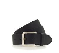 MUSTANG Leather Belt 40mm W120 Black - kürzbar