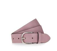 Ledergürtel MUSTANG "Madison", Damen, Gr. 75, rosa (pale rose), Rindsleder, Gürtel Ledergürtel, aus Rindsleder, mit Pull-Up-Leder (18560761-75) pale rose