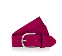 Ledergürtel MUSTANG "Madison", Damen, Gr. 95, pink, Rindsleder, Gürtel Ledergürtel, aus Rindsleder, mit Pull-Up-Leder (87743831-95) pink