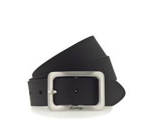 MUSTANG Gürtel Damen Leder Ledergürtel 30 mm Rindleder Damengürtel (Schwarz, 105)