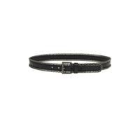 Ledergürtel "Ozzy", Damen, Gr. TW95, schwarz, Leder, COLLEZIONE ALESSANDRO, unifarben, Basic, Gürtel Ledergürtel, aus echtem Leder mit Metallkette (81433333-L) schwarz