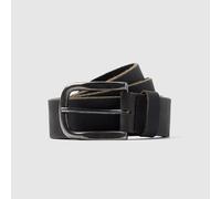 Ledergürtel PME LEGEND, Herren, Gr. 100, schwarz, Büffelleder, Gürtel Ledergürtel (25922335-100) schwarz