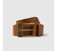 Ledergürtel PME LEGEND "PME FAR WEST BELT", Herren, Gr. 85, braun (cognac), Rindsleder, Gürtel Ledergürtel (93863863-85) cognac