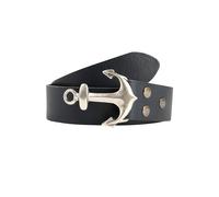 Ledergürtel RETTUNGSRING GÜRTEL "»Soft Boom Navy«, mit austauschbarer Schließe »Anker SO19«", Damen, Gr. 90, navy, Rindsleder, Gürtel Ledergürtel (62363421-90) navy