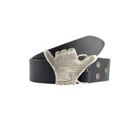 Ledergürtel RETTUNGSRING GÜRTEL "Wechselgürtel", Damen, Gr. 105, navy, Rindsleder, Gürtel Ledergürtel (73955748-105) navy