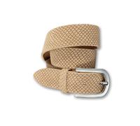 Ledergürtel SILBERGIFT "Ledergürtel mit stylischer Animal-Prägung", Damen, Gr. 90, beige, Rindsleder, Gürtel Ledergürtel (71340748-90) beige