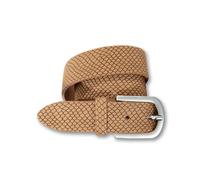 Ledergürtel SILBERGIFT "Ledergürtel mit stylischer Animal-Prägung", Damen, Gr. 90, hellbraun, Rindsleder, Gürtel Ledergürtel (51456764-90) hellbraun
