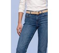 Ledergürtel STREET ONE, Damen, Gr. 70, desert taupe, Stoff, 100% Rindsleder, unifarben, Gürtel Ledergürtel, mit leichtem Schimmer (62921859-70) desert taupe