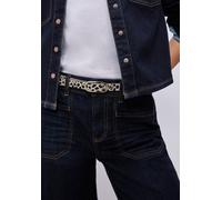 Ledergürtel STREET ONE, Damen, Gr. 70, powder beige, Stoff, 100% Rindsleder, Gürtel Ledergürtel, Echtleder (74911942-70) powder beige