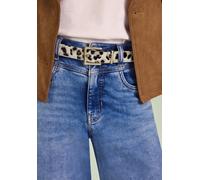 Ledergürtel STREET ONE, Damen, Gr. 90, powder beige, Stoff, 100% Rindsleder, Gürtel Ledergürtel, Echtleder (94731346-90) powder beige