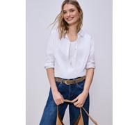 Ledergürtel STREET ONE, Damen, Gr. 95, cognac, Stoff, 100% Rindsleder, unifarben, Gürtel Ledergürtel, Echtleder (45090654-95) cognac