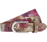 Tamaris Leder Gürtel Leather Belt W100 Multicolour - Gold bunt
