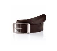 Ledergürtel TOM TAILOR "TTAMY" Gr. 80, braun (brown uni) Damen Gürtel (24733240-80) brown uni