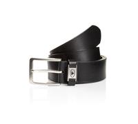 Ledergürtel TOM TAILOR "TTCOREY", Herren, Gr. 95, schwarz, Rindsleder, Gürtel Ledergürtel, 4 cm breiter Herrengürtel, ideal zu Jeans und Chino, bis Gr. 120 (49624055-95) schwarz