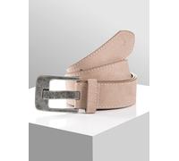 Ledergürtel TOM TAILOR "TTLUCY", Damen, Gr. 100, grau (taupe), Materialmix, Gürtel Ledergürtel, 4 cm breiter Damengürtel, Casual und Jeans Look (29330703-100) taupe