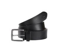 TOM TAILOR - Ledergürtel im Used Look black uni 105
