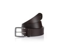 Ledergürtel mit Dornschließe Modell 'Scott' 110 men Dunkelbraun