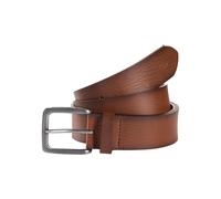TOM TAILOR - Ledergürtel im Used Look light brown uni 95