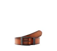 Ledergürtel TOM TAILOR "TTTHOMAS", Herren, Gr. 85, braun (hellbraun), Rindsleder, Gürtel Ledergürtel, 4 cm breiter Herrengürtel, Casual und Jeans Look r. 120 (52992625-85)