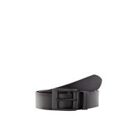 Ledergürtel TOM TAILOR "TTTHOMAS", Damen, Gr. 85, schwarz, Rindsleder, Gürtel Ledergürtel, 4 cm breiter Herrengürtel, Casual und Jeans Look, bis Gr. 120 (10434747-85) schwarz