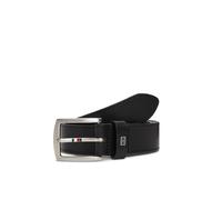 Ledergürtel TOMMY HILFIGER "DENTON CORP 3.5", Herren, Gr. 105, schwarz, Rindsleder, Gürtel Ledergürtel (43069159-105) schwarz