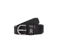Tommy Hilfiger Damen Gürtel Essential Effortless 2,5 cm Ledergürtel, Schwarz (Black), 70 cm