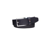 Tommy Hilfiger Herren Gürtel Oliver 3,5 cm Ext Ledergürtel, Blau (Space Blue), 80