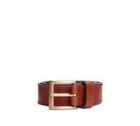 Ledergürtel TOMMY HILFIGER "TH SOHO 3.0 cm breit", Herren, Gr. 95, winter cognac, Rindsleder, Gürtel Ledergürtel (38597056-95) winter cognac