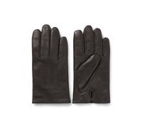 Lederhandschuhe BOSS "Hainz-ME", Herren, Gr. 10, braun (schwarz braun 209), Lammleder, unifarben, Handschuhe, mit Touch Tech Fingertips (44061020-10) schwarz braun 209