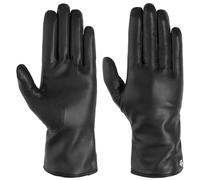 Roeckl Damen Handschuhe Schaf-Nappa, Wollstrickfutter, schwarz