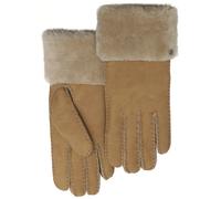 Lederhandschuhe PEARLWOOD "Emma", Damen, Gr. 8, braun (cognac), Schafsleder, unifarben, Handschuhe, Atmungsaktiv, Wärmeregulierend, Wind - und Wasserabweisend (75628657-8) cognac