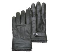 Lederhandschuhe PEARLWOOD "Newton", Herren, Gr. 9, braun (pine), Ziegenleder, unifarben, Handschuhe, leichte Vintage Optik durch Waxfinish (55480464-9) pine