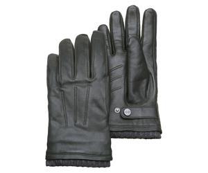 Lederhandschuhe PEARLWOOD "Newton", Herren, Gr. 9.5, braun (pine), Ziegenleder, unifarben, Handschuhe, leichte Vintage Optik durch Waxfinish (55480464-9,5) pine