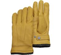Lederhandschuhe PEARLWOOD "Newton", Herren, Gr. 9, gelb, Ziegenleder, Handschuhe, leichte Vintage Optik durch Waxfinish (56107800-9) gelb