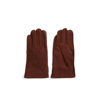 Lederhandschuhe TOMMY HILFIGER "TH FLAG NUBUCK GLOVES", Herren, Gr. L/XL, braun (coffee bean), Rindsleder, Handschuhe (49826223-L) coffee bean