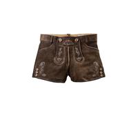 Lederhose COUNTRY MADDOX "Lederhose DALIA", Damen, Gr. 38, EURO, braun, Obermaterial: 100% Ziegenleder goatskin., Hosen (92645906-38) braun