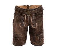 Maddox Herren Lederhose KAUTSEE braun 52
