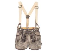Lederhose COUNTRY MADDOX "Lederhose STRINBERG", Damen, Gr. 32, EURO, grau (stein), Obermaterial: 100% Ziegenleder goatskin., Hosen (61599933-32) stein