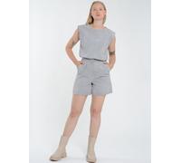 Lederhose JAGGER & EVANS "42021270", Damen, Gr. L, US-Größen, grau (steel), Obermaterial: 100% Ziegenleder; Innenfutter: 100% Polyester, Hosen (72625340-L) steel