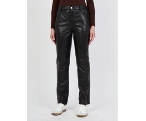 Lederhose JCC "31019444", Damen, Gr. 44, Normalgrößen, schwarz, Obermaterial: 100% Lammleder, Hosen 5-Pocket-Hose (60593329-44) schwarz
