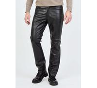 Lederhose JCC "3102182", Herren, Gr. 60, Normalgrößen, schwarz, Obermaterial: 100% Leder / Futter: 100% Polyester, Hosen (89500343-60) schwarz