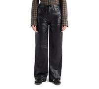 Lederhose JCC "31025194", Damen, Gr. 42, Normalgrößen, schwarz, Oberstoff: 100% Lammleder; Futter: 100% Polyester; Taschenfutter: 100% Baumwolle, Hosen (52877036-42) schwarz