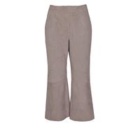 Lederhose MAZE "42021164", Damen, Gr. M, US-Größen, lila (mauve), Obermaterial: 100% Ziegenveloursleder; Innenfutter: 100% Baumwolle, Hosen (26567718-M) mauve