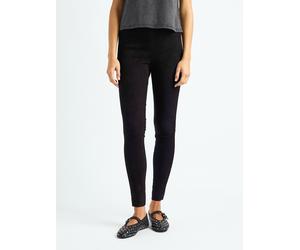 Lederhose MAZE "4202171", Damen, Gr. L, US-Größen, schwarz, Obermaterial: 100% Ziegenleder. Innenseite: 96% Baumwolle, 4% Elasthan, Hosen (85660662-L) schwarz