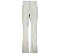 Lederhose mit hoher Taille - Reines Weiß 2XL