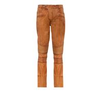 Lederhose RICANO "Lederhose Franklin", Herren, Gr. 38, Länge 34, cognac, Obermaterial: 100% Ziegennappaleder GONA., schmal, Hosen, Handgefertigt aus echtem Leder (54511505-38) cognac